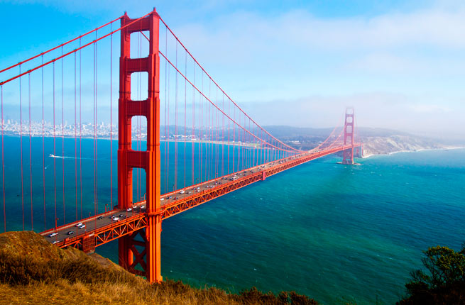 Golden Gate, San Francisco, California, USA.